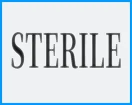 Sterile